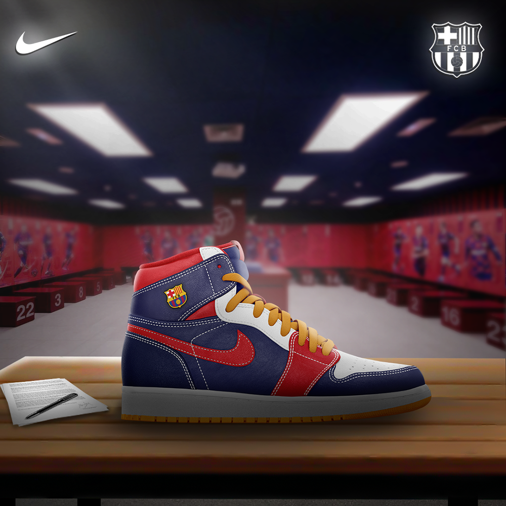 FC Barcelona X Air Jordans